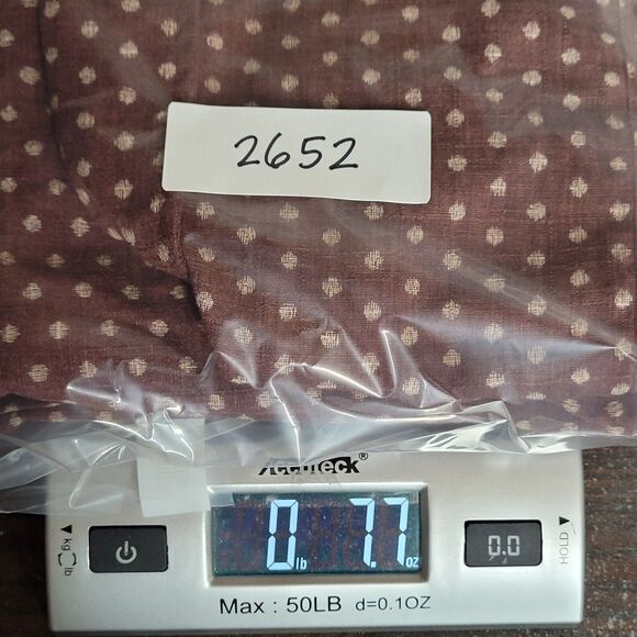 Tradlands Womens XS Classic Brown White Retro Polka Dot Preppy Top Button Shirt - Picture 9 of 9